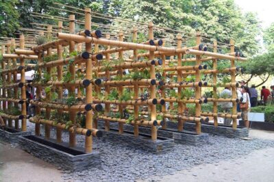DIY Vertical Bamboo Garden Ideas & How-To Guide
