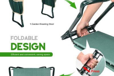 Gardening Kneeler Seats: Combining Comfort with Cultivation