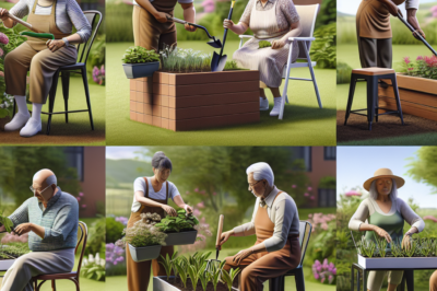 Best Seated Gardening Methods for Seniors: Comfortable Gardening