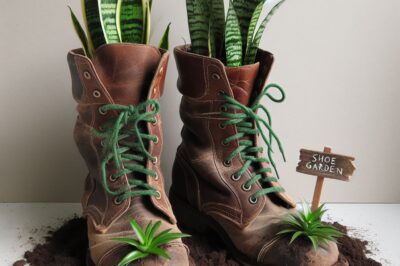 Old Boots, New Blooms: How to Transform Worn-Out Shoes into Charming Planters